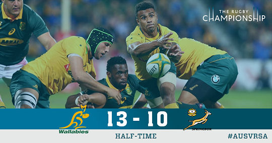 Wallabies v Springboks